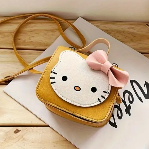 BRAND NEW!! Hello Kitty Kids Mini Purses - Red, Pink, Yellow, Green, Black - Picture 7 of 8